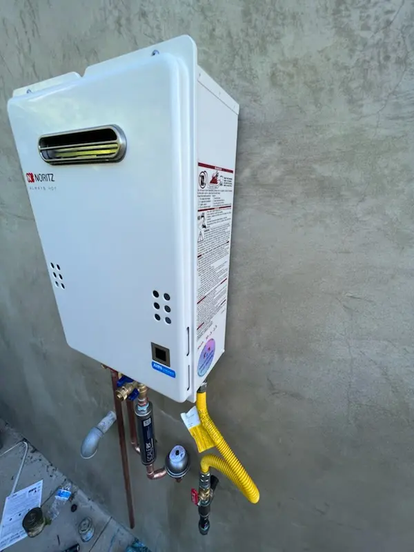 Tankless water heater installation for Yankton homes